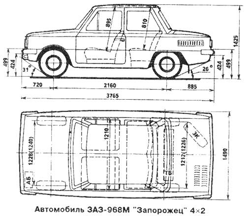 За три секунды до сотни на Запорожце: тюнинг ЗАЗ-968М